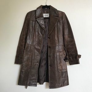 Option ii leather jacket